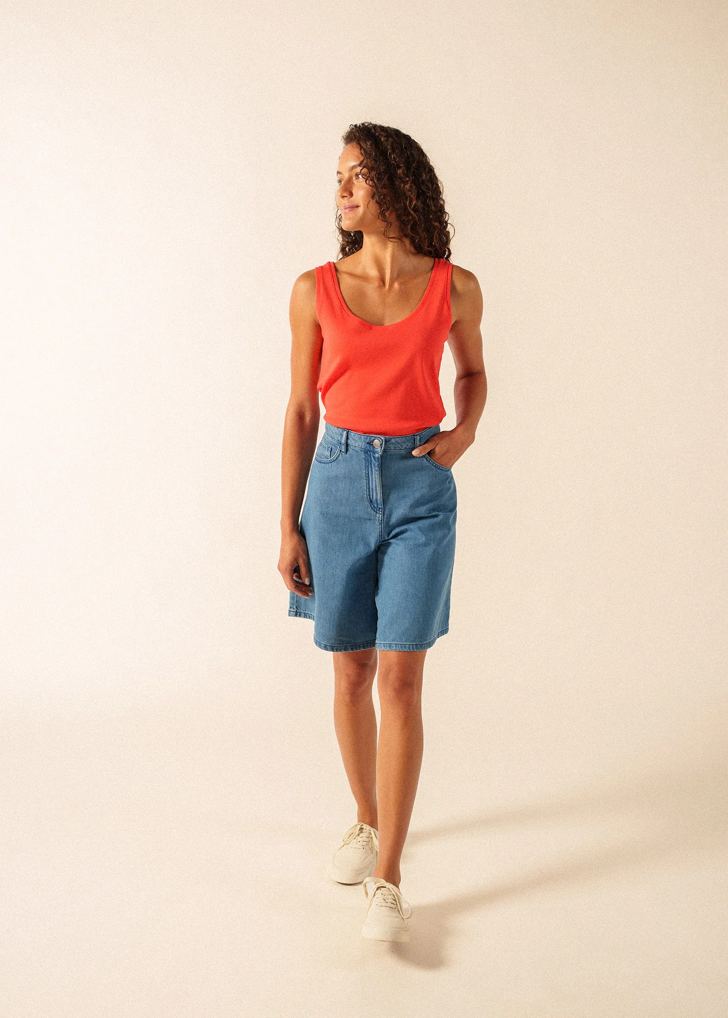 Bastia sleeveless top (PIGMENT) - Image 3