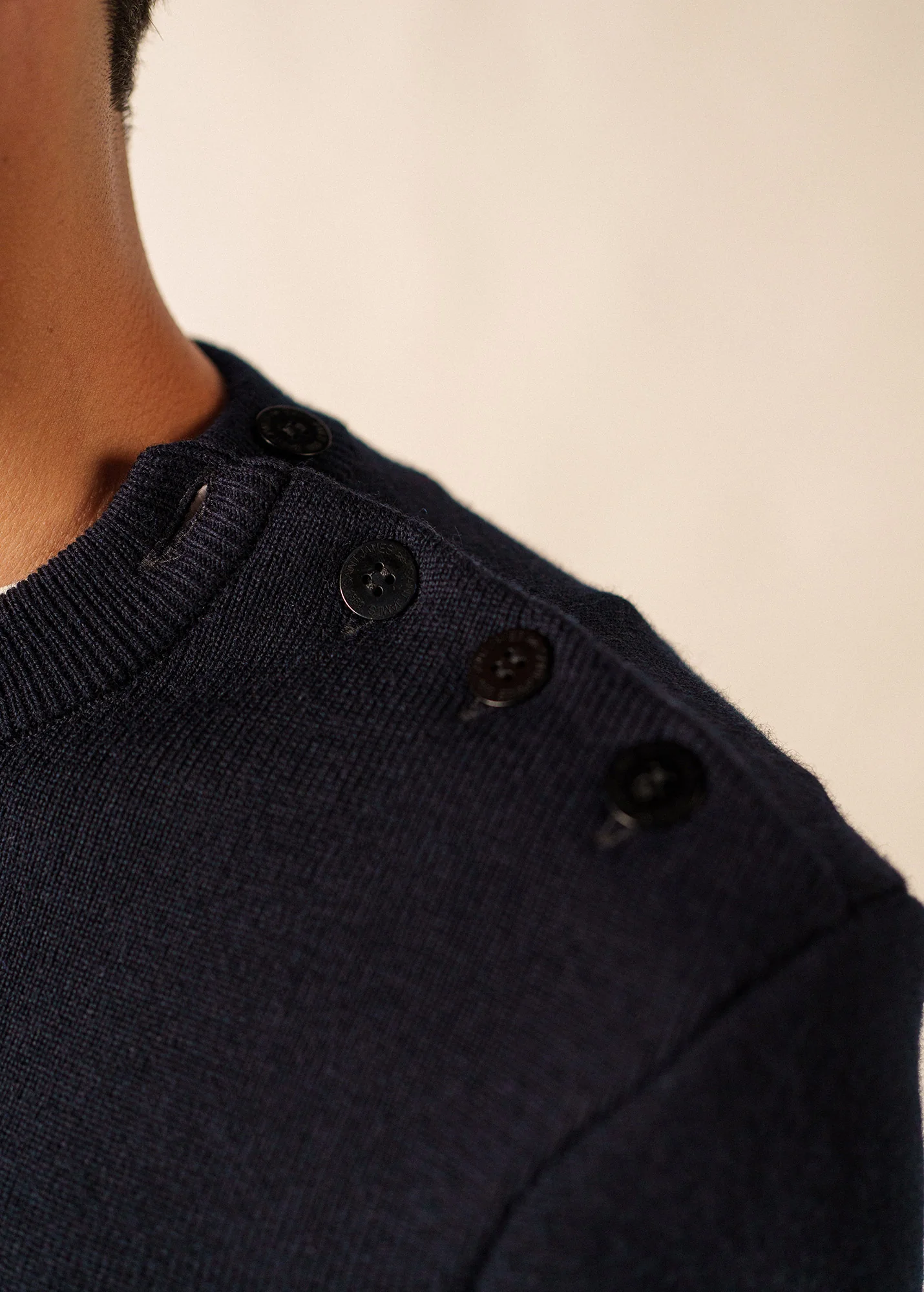 Binic sailor jumper (NAVY/MEDOC) - Image 4