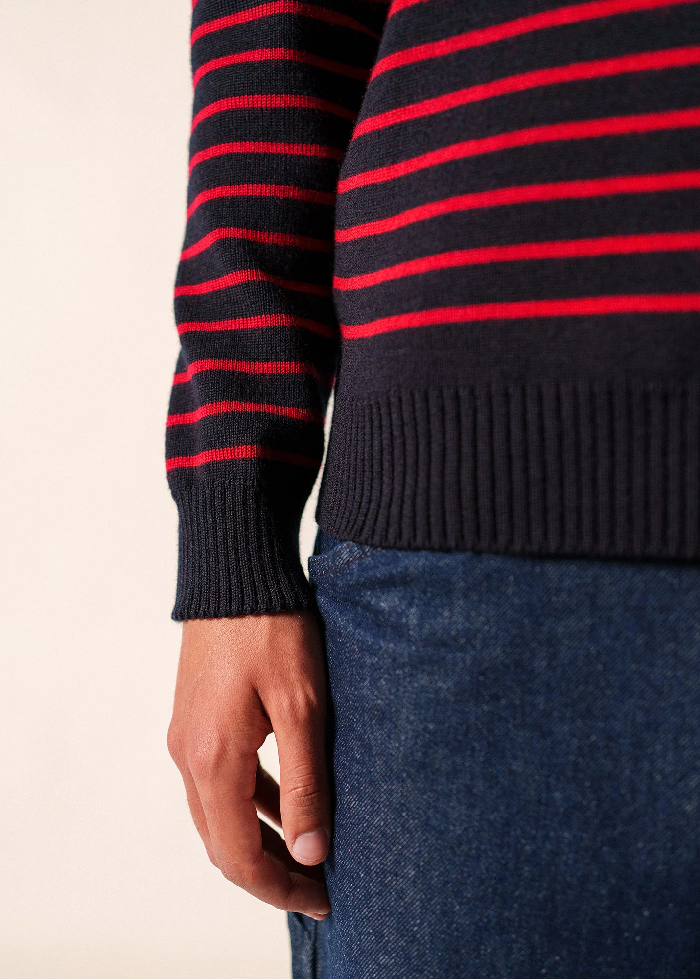Binic sailor jumper (NAVY/MEDOC) - Image 5