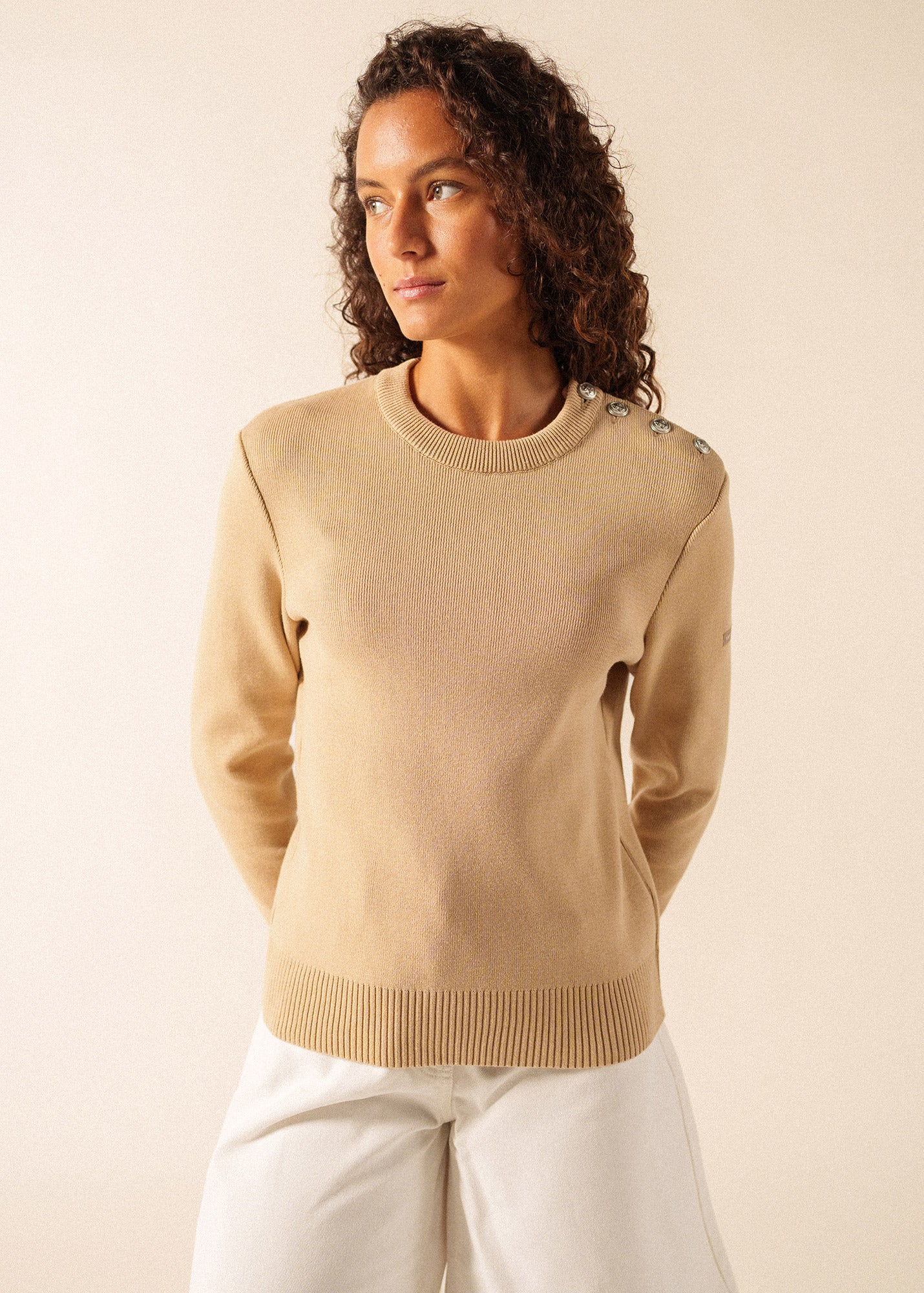 Cancale Cotton Jumper (TOILE) - Image 3