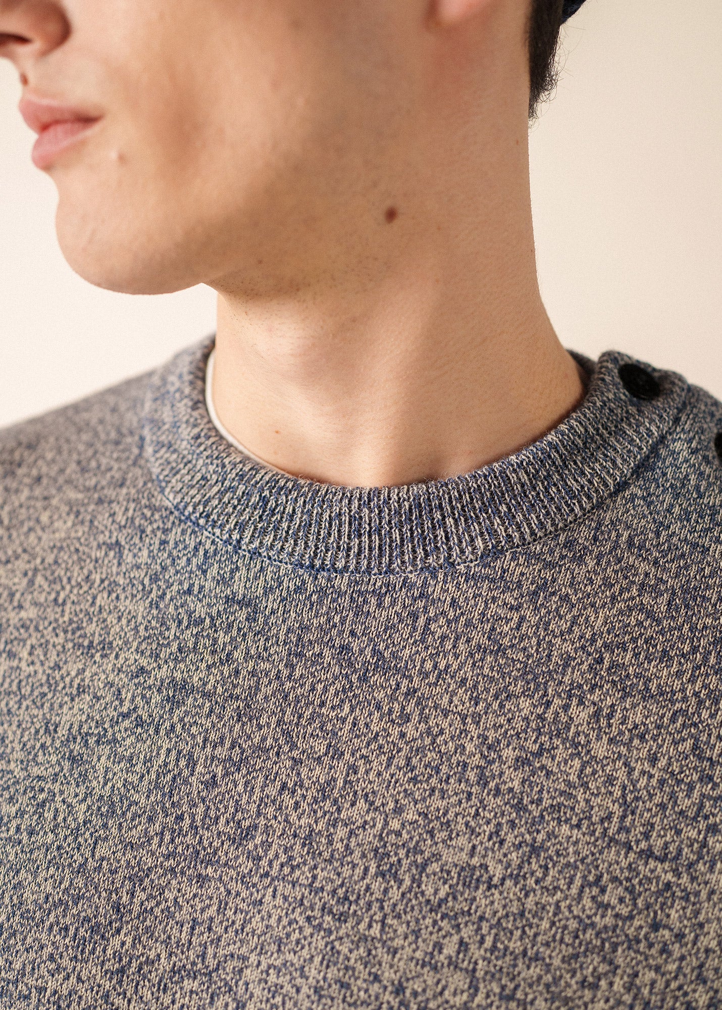 Cancale sailor jumper (JEAN/ECRU) - Image 4