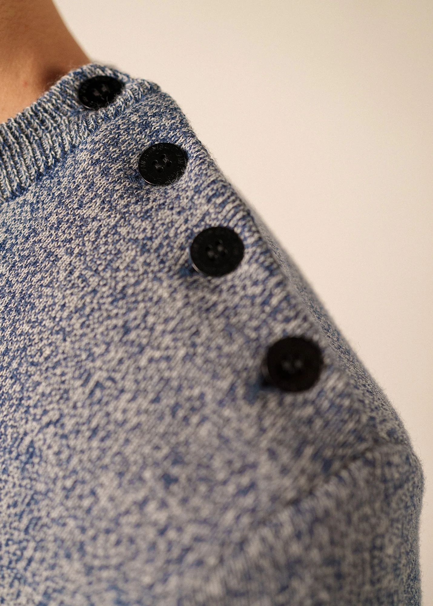 Cancale sailor jumper (JEAN/ECRU) - Image 5