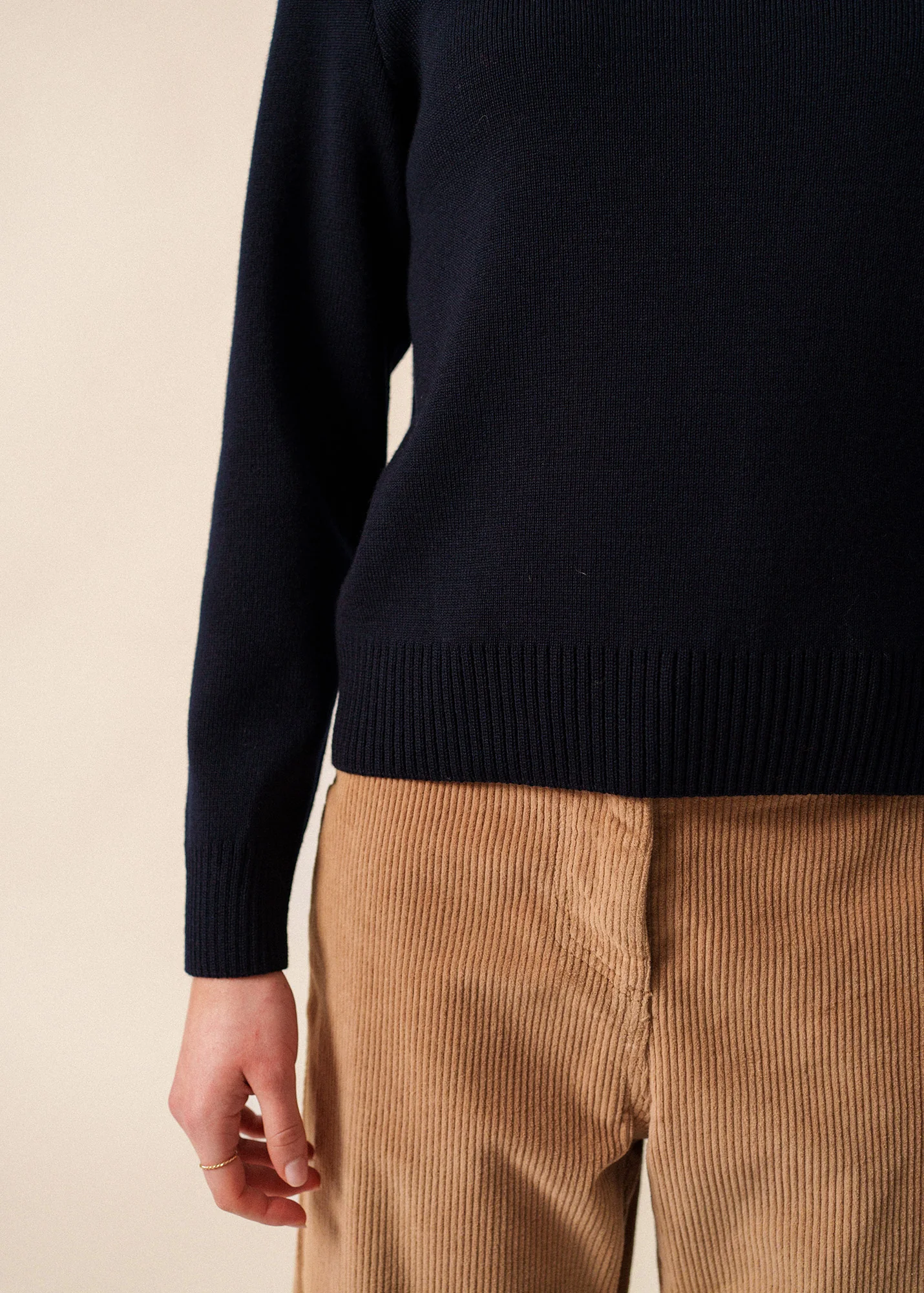 Cancale sailor jumper (NAVY) - Image 5