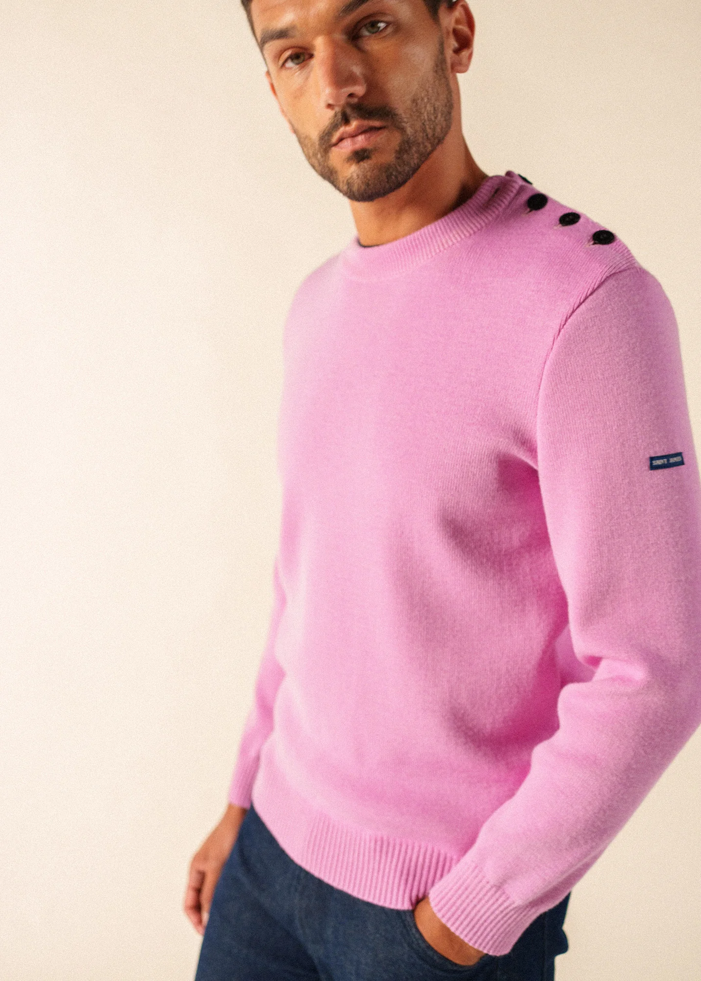 Cancale sailor jumper (NACRE) - Image 3