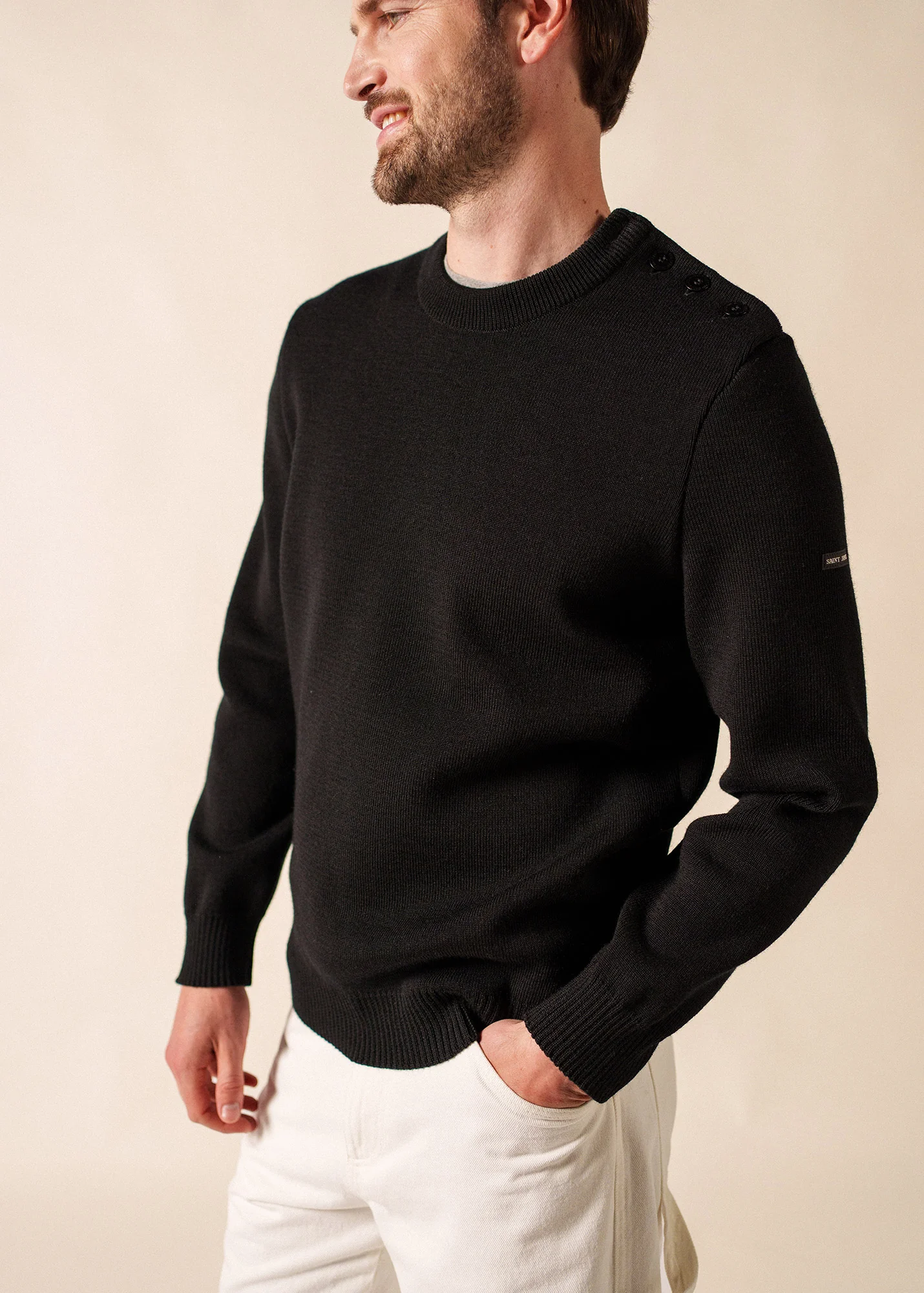 Cancale sailor jumper (NOIR) - Image 3