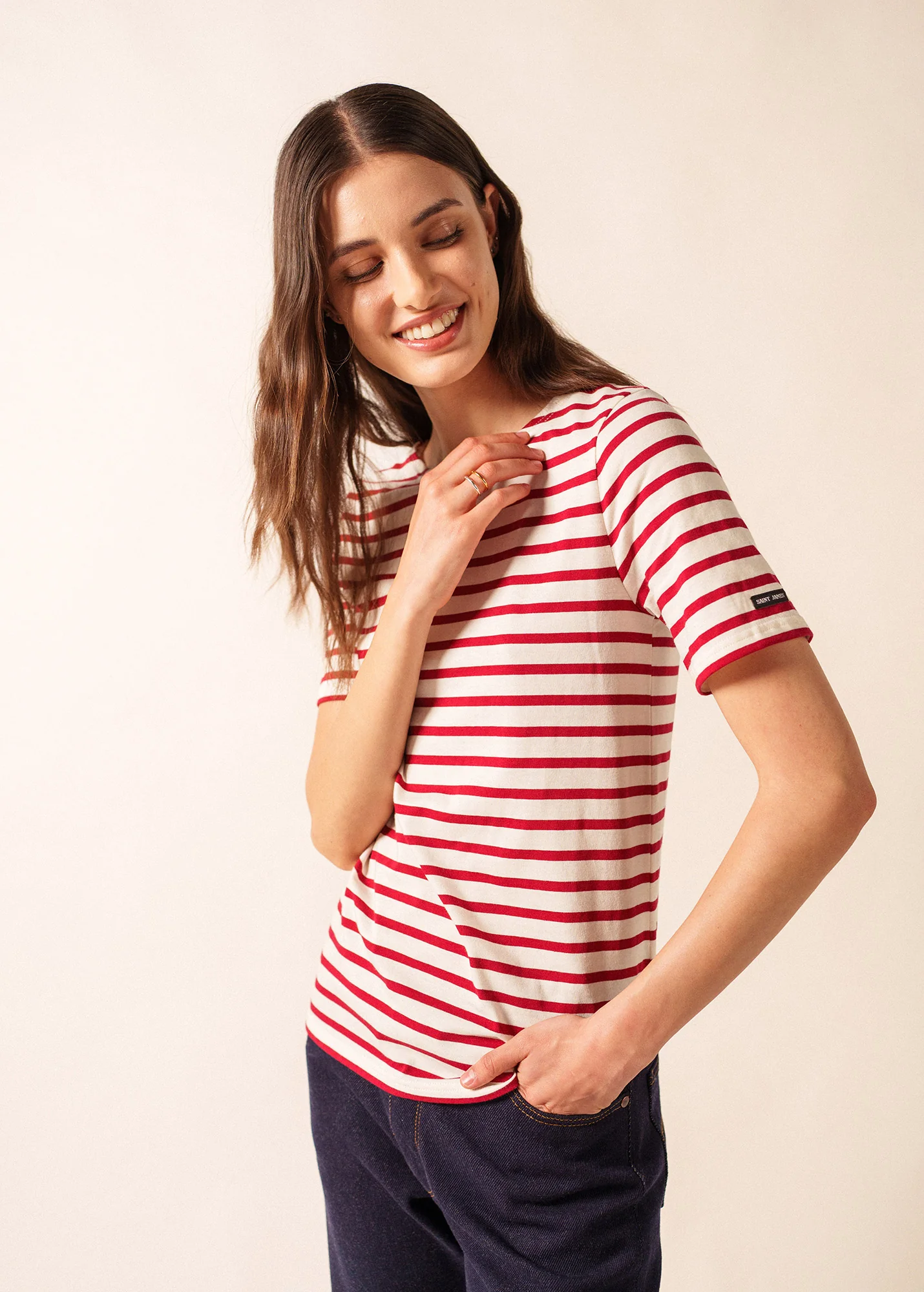 Levant Breton shirt (ECRU/PERSAN) - Image 3