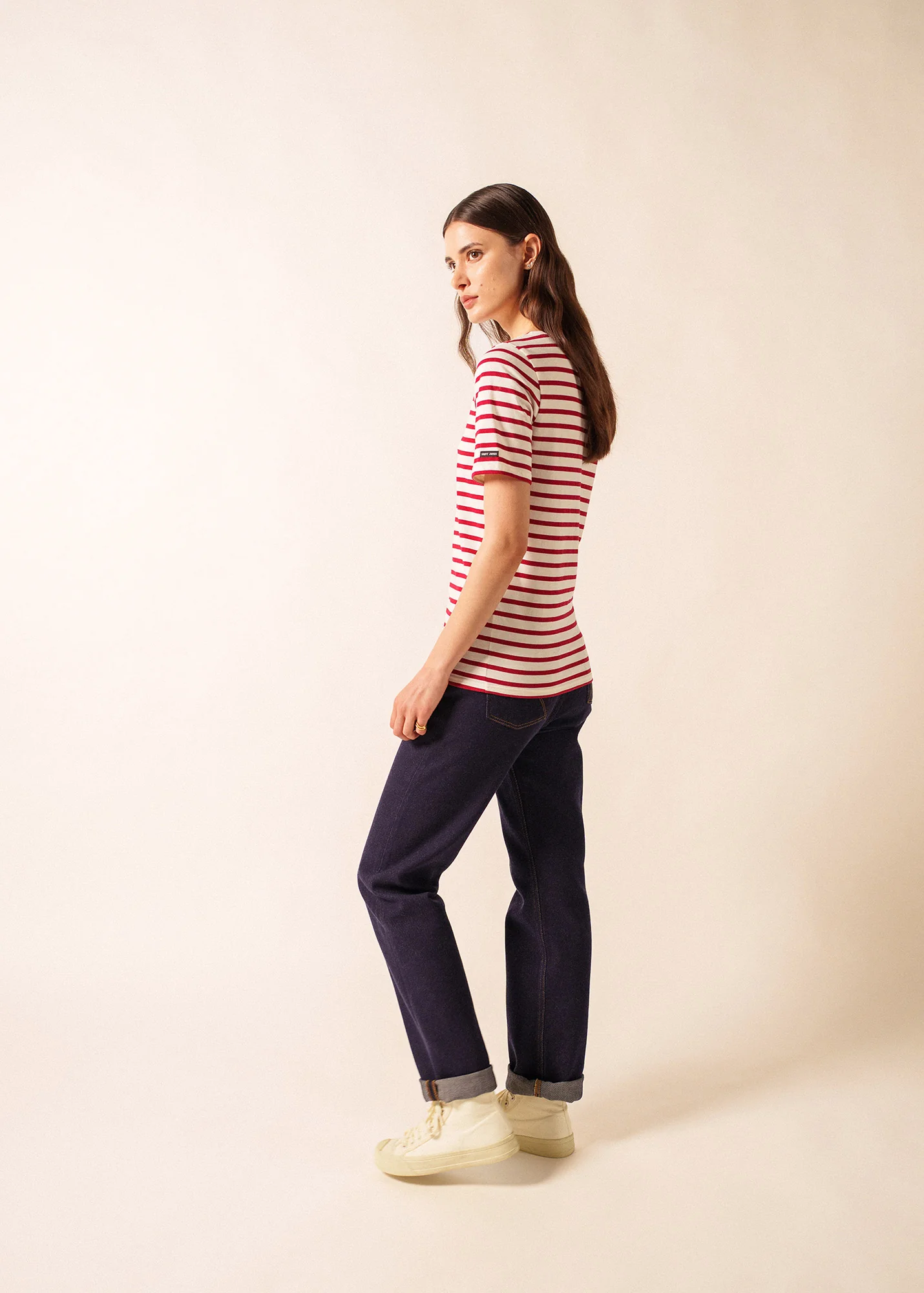 Levant Breton shirt (ECRU/PERSAN) - Image 5