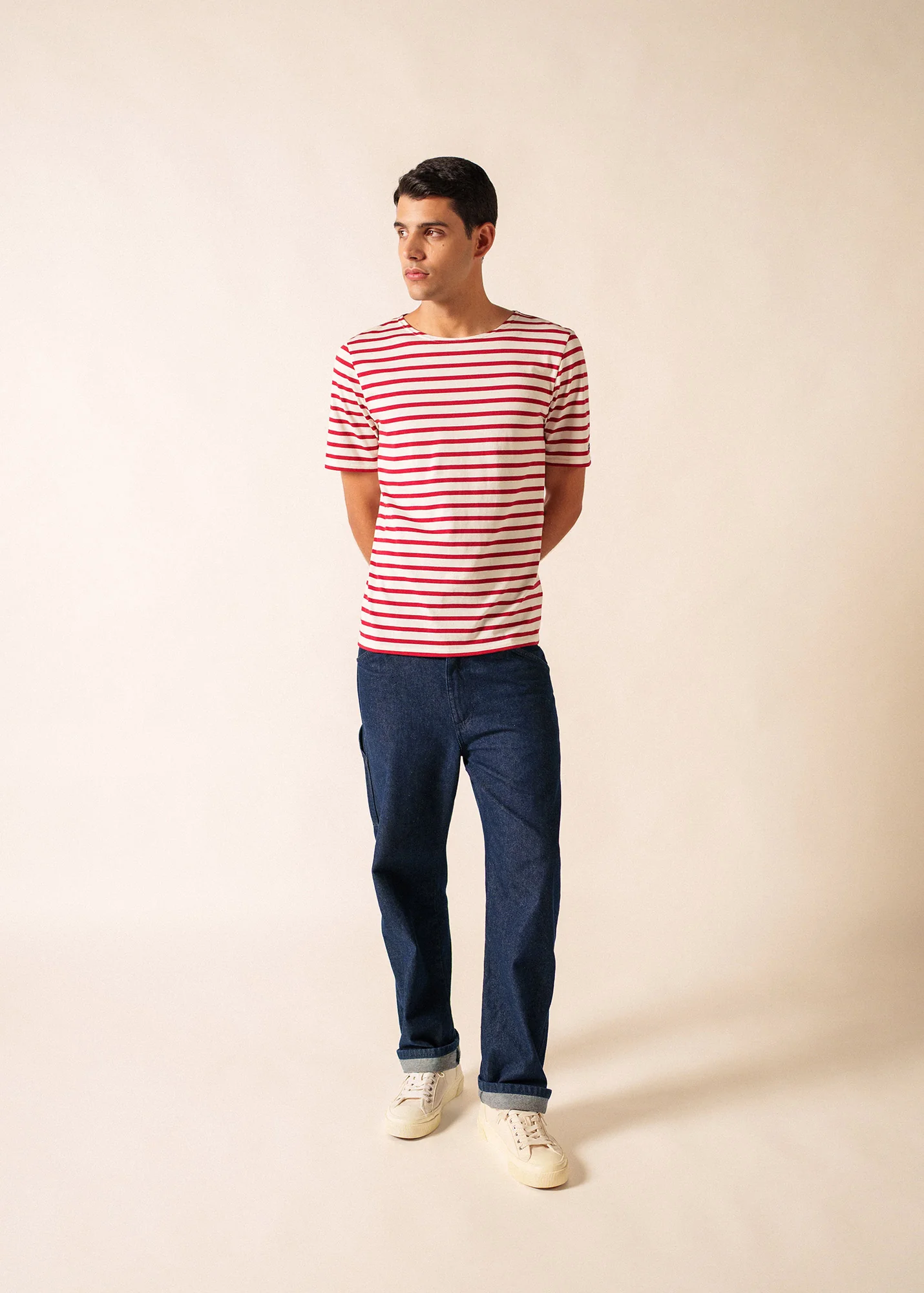 Levant Breton shirt (ECRU/PERSAN) - Image 6