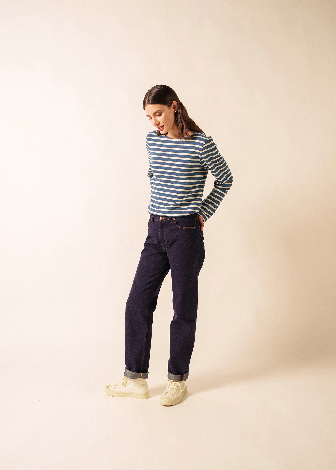 Méridien Breton shirt (JEAN/CHANVRE) - Image 5