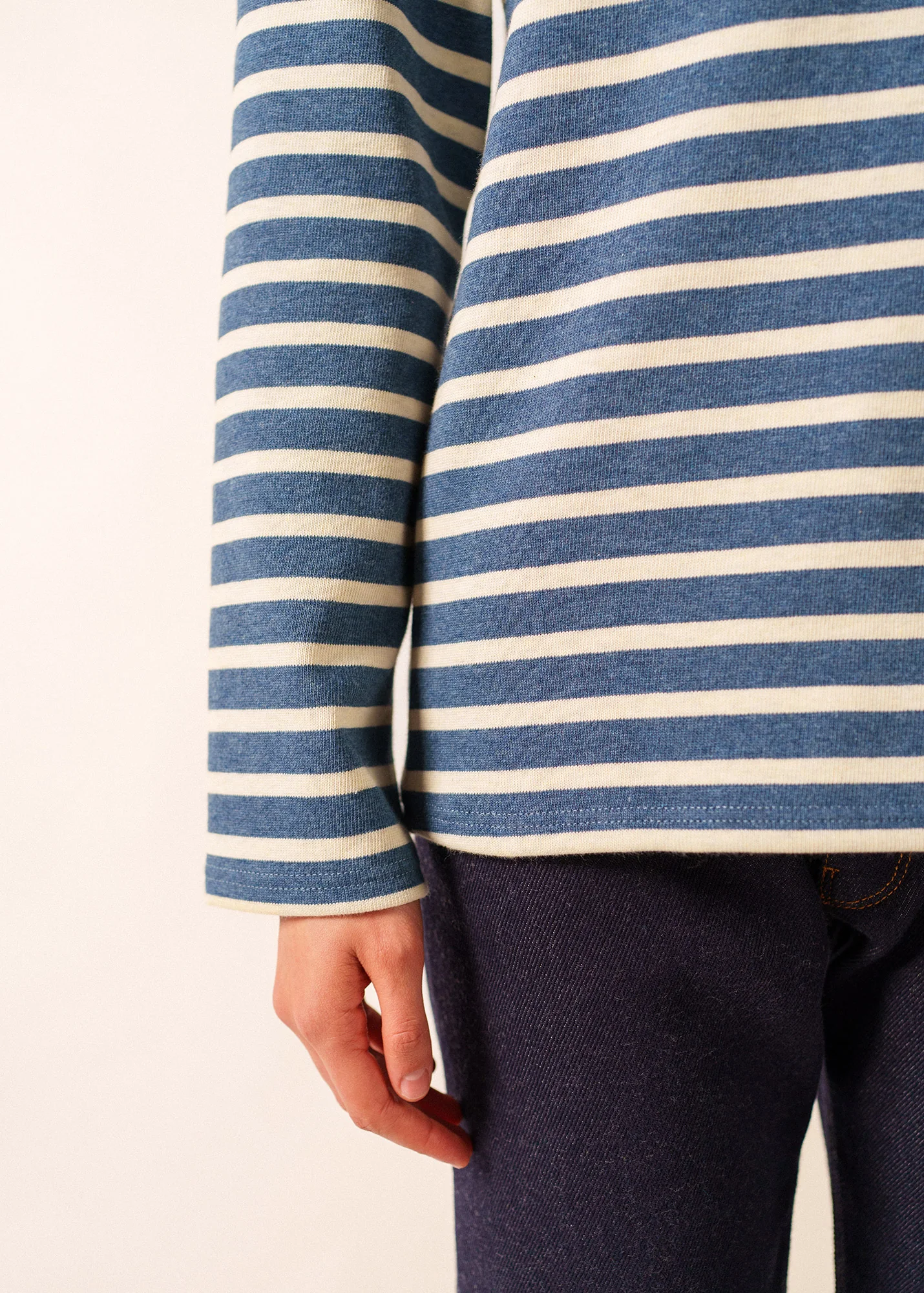 Méridien Breton shirt (JEAN/CHANVRE) - Image 7