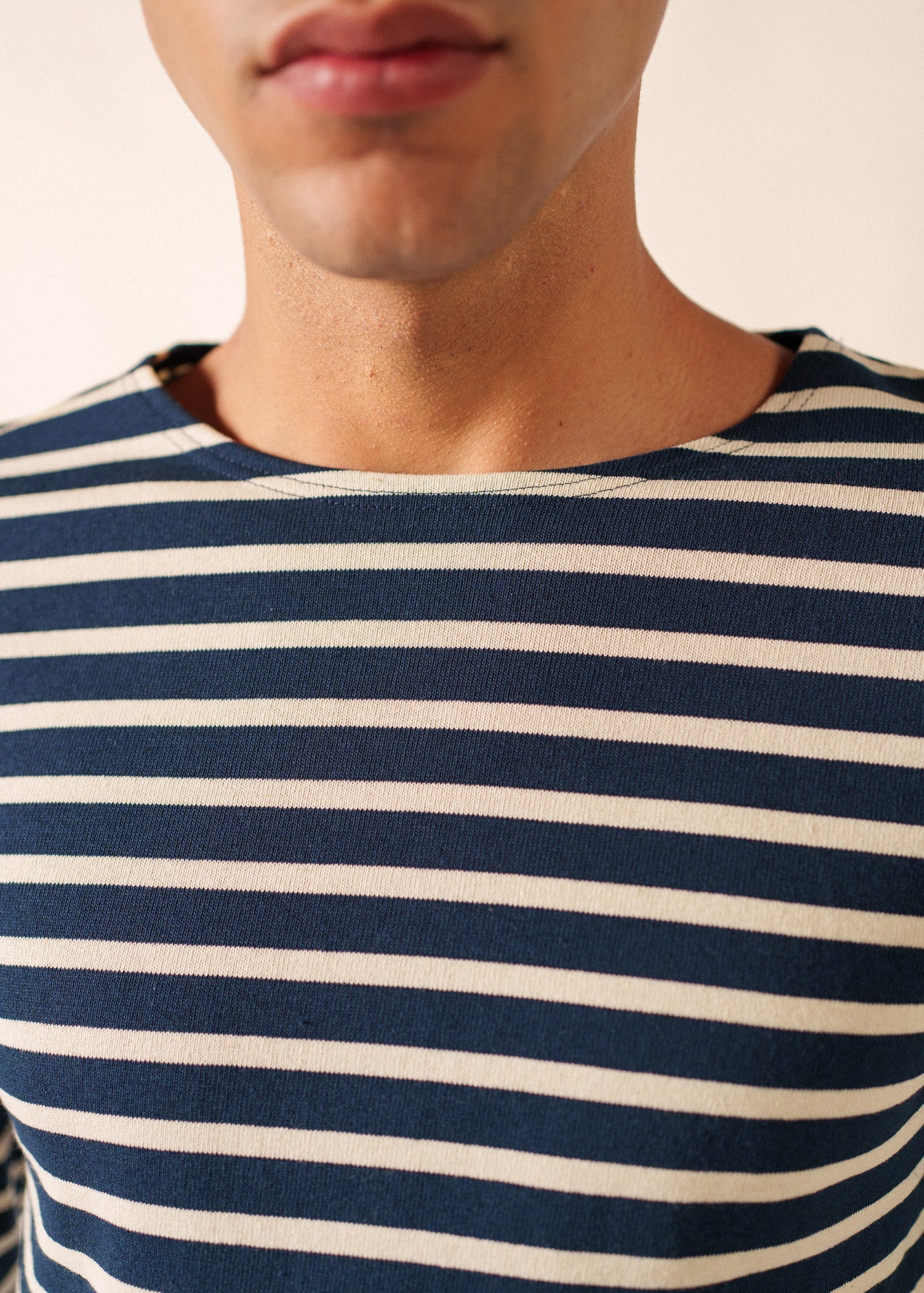 Méridien Breton shirt (MARINE/ECRU) - Image 7