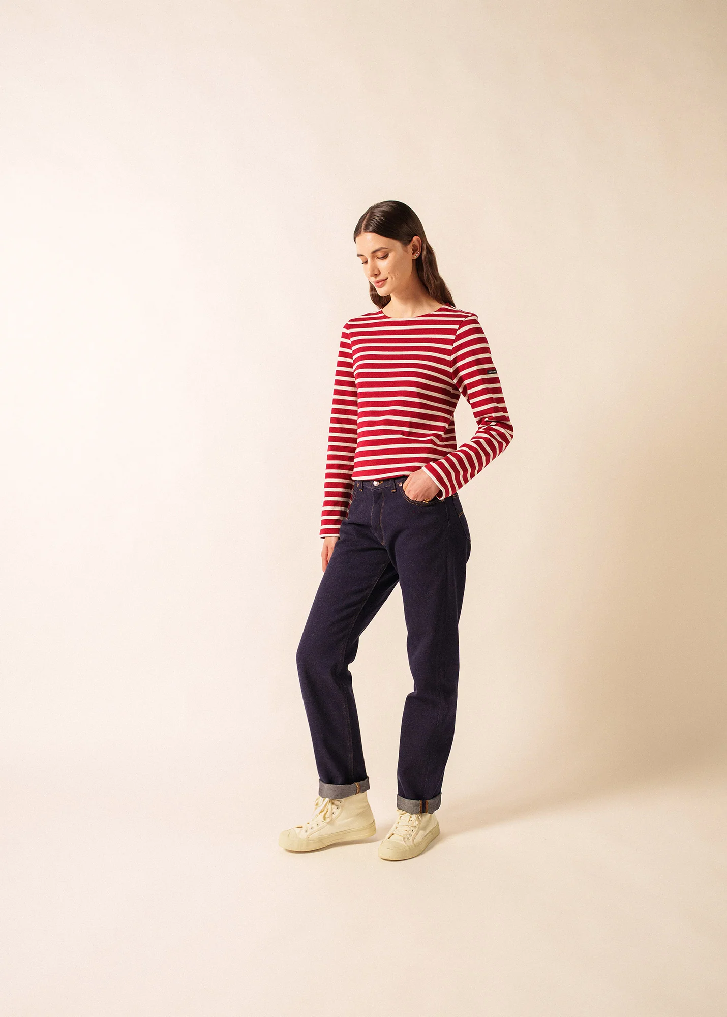 Méridien Breton shirt (PERSAN/ECRU) - Image 5