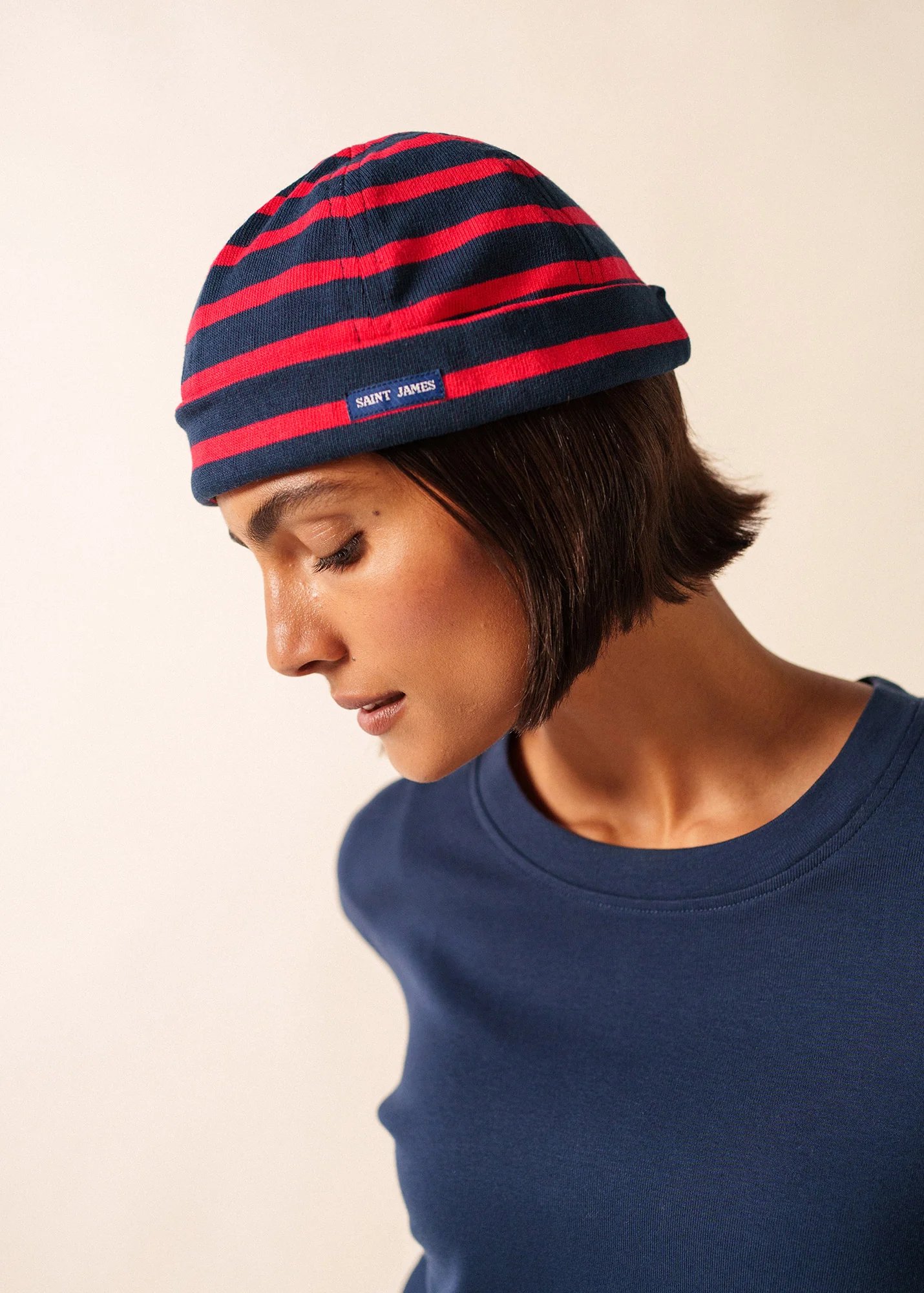 Miki Mériden cap (MARINE/TULIPE) - Image 4