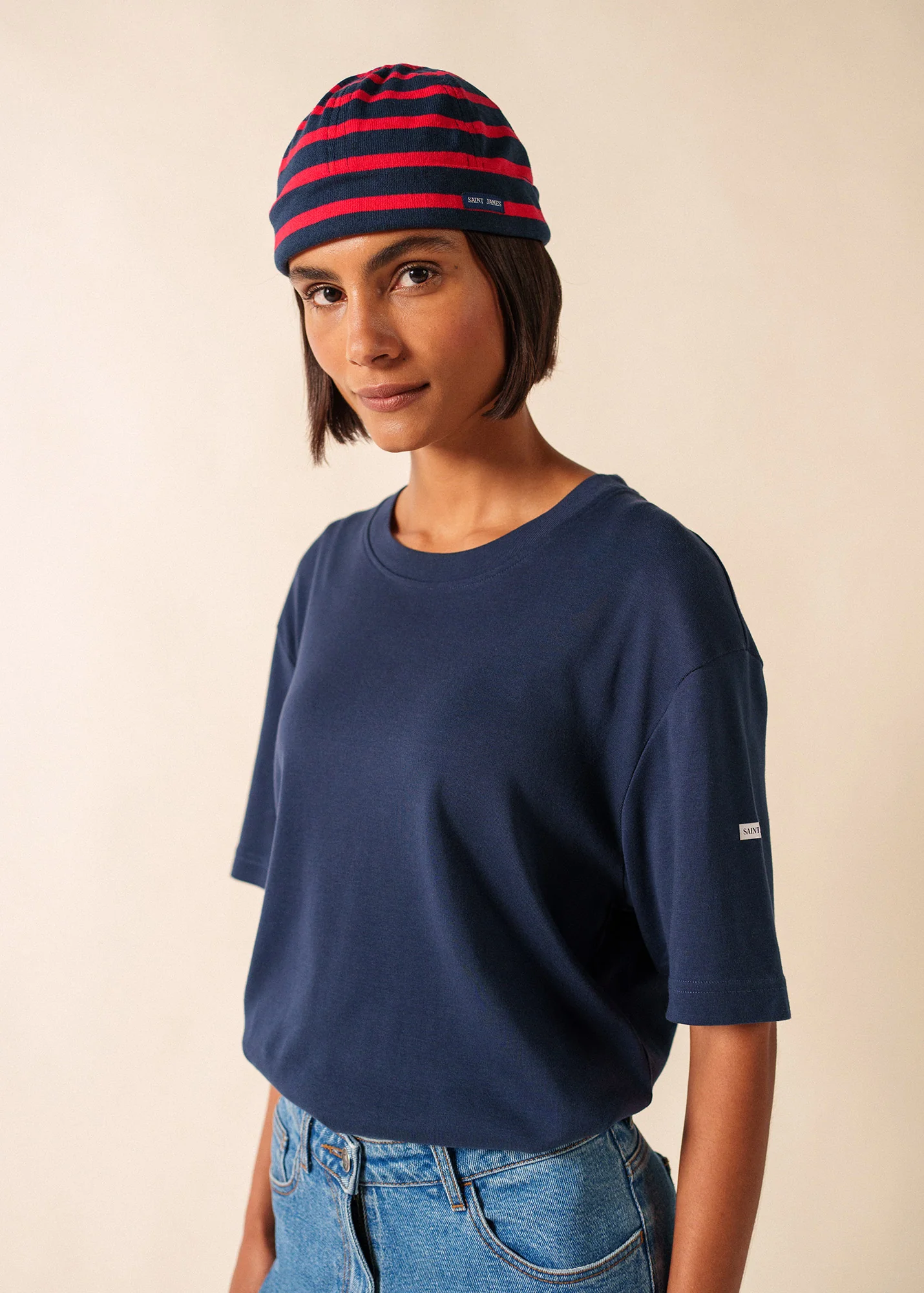 Miki Mériden cap (MARINE/TULIPE) - Image 5