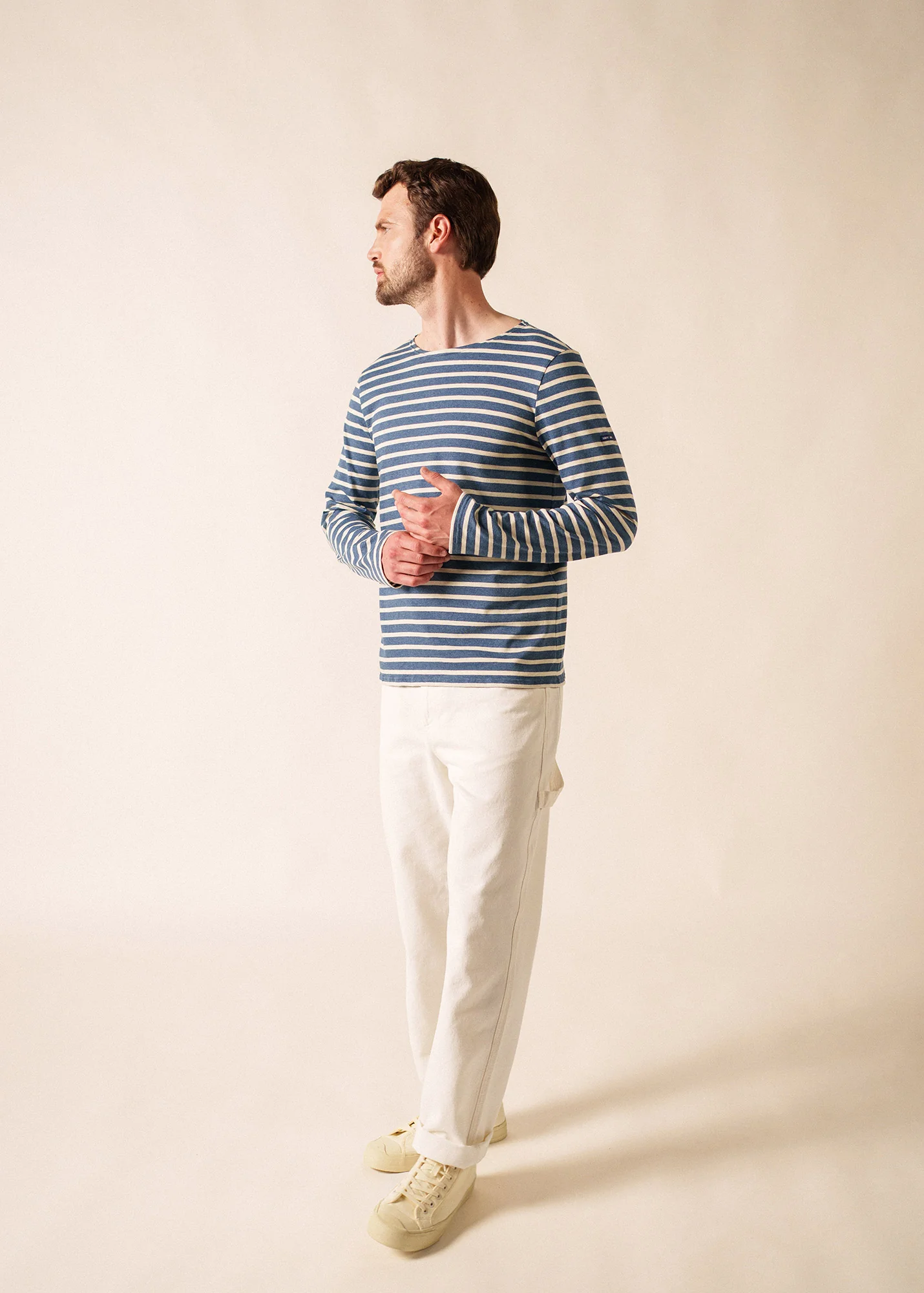 Minquiers Breton shirt (JEAN/CHANVRE) - Image 6
