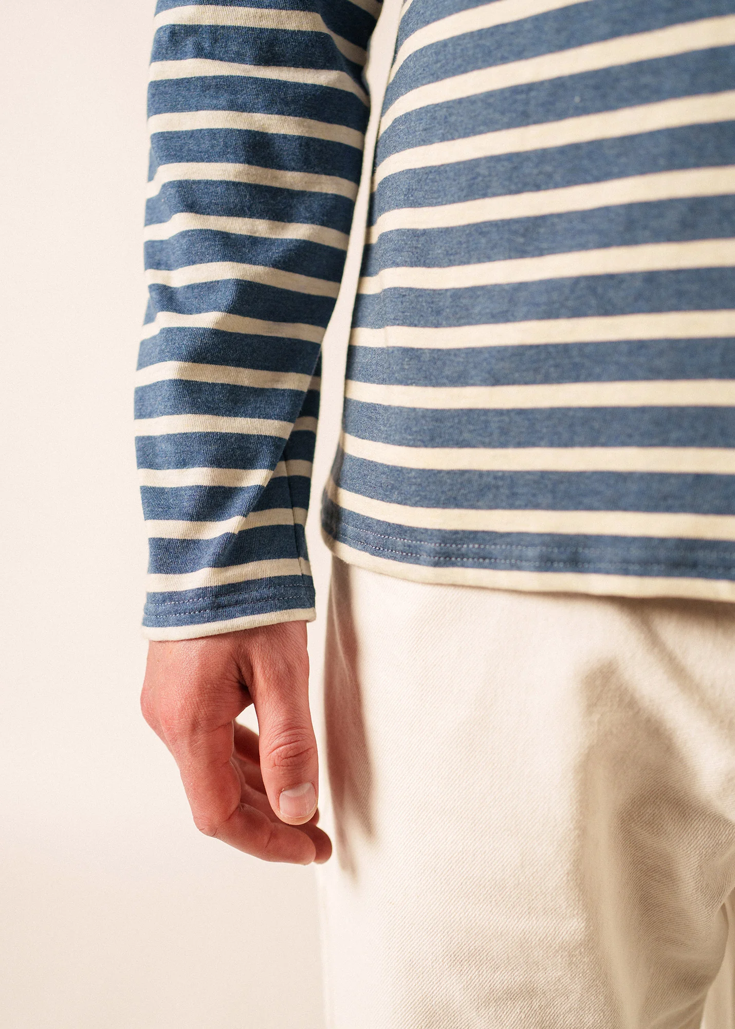 Minquiers Breton shirt (JEAN/CHANVRE) - Image 8
