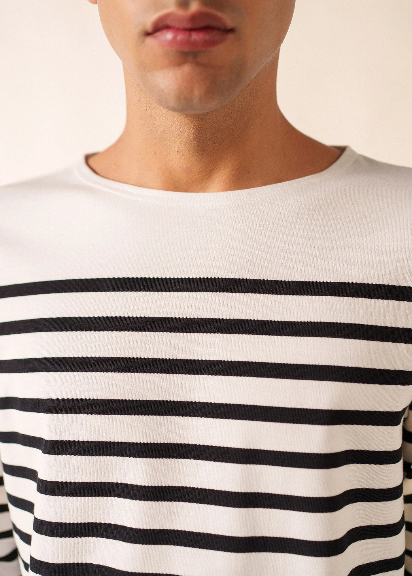 Naval sailor shirt (NEIGE/NOIR) - Image 5