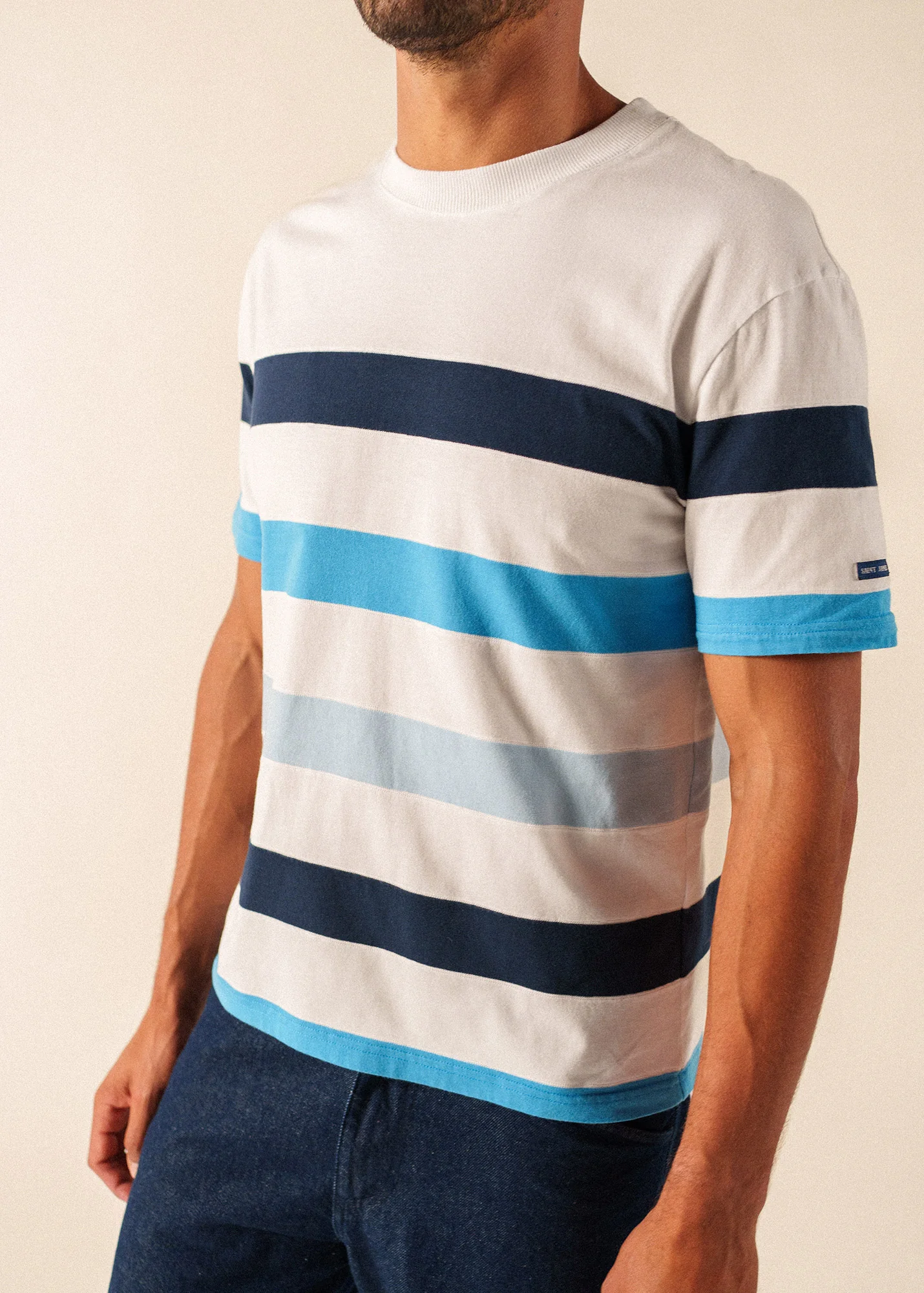 Philéas T-shirt (BLANC/FLOT) - Image 4