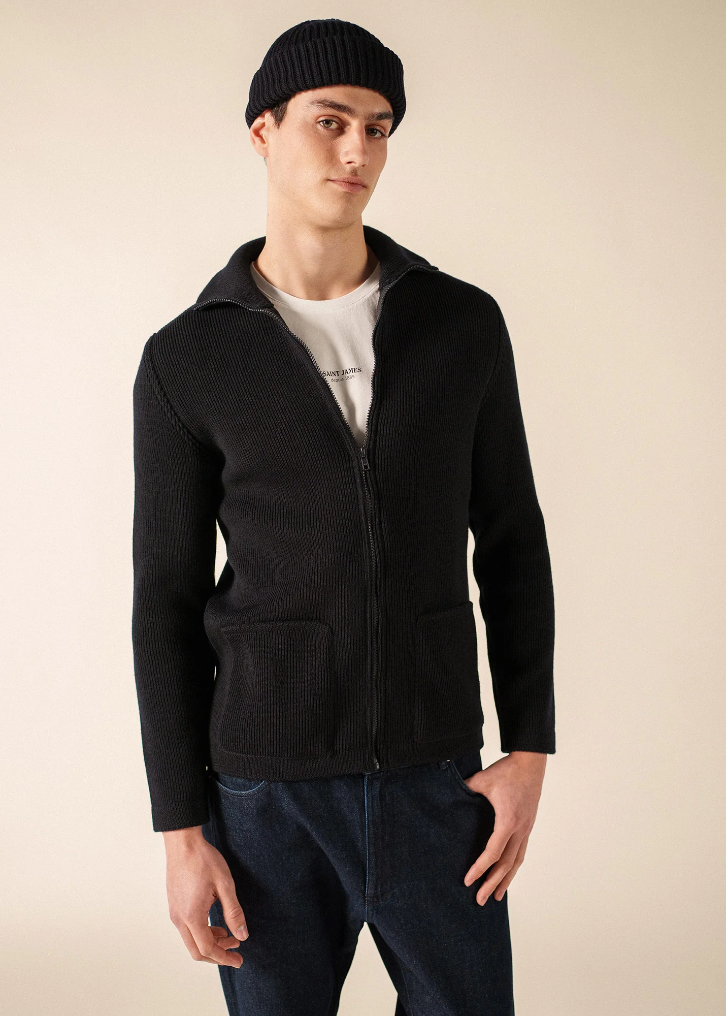 Quiberon jacket (NAVY) - Image 3