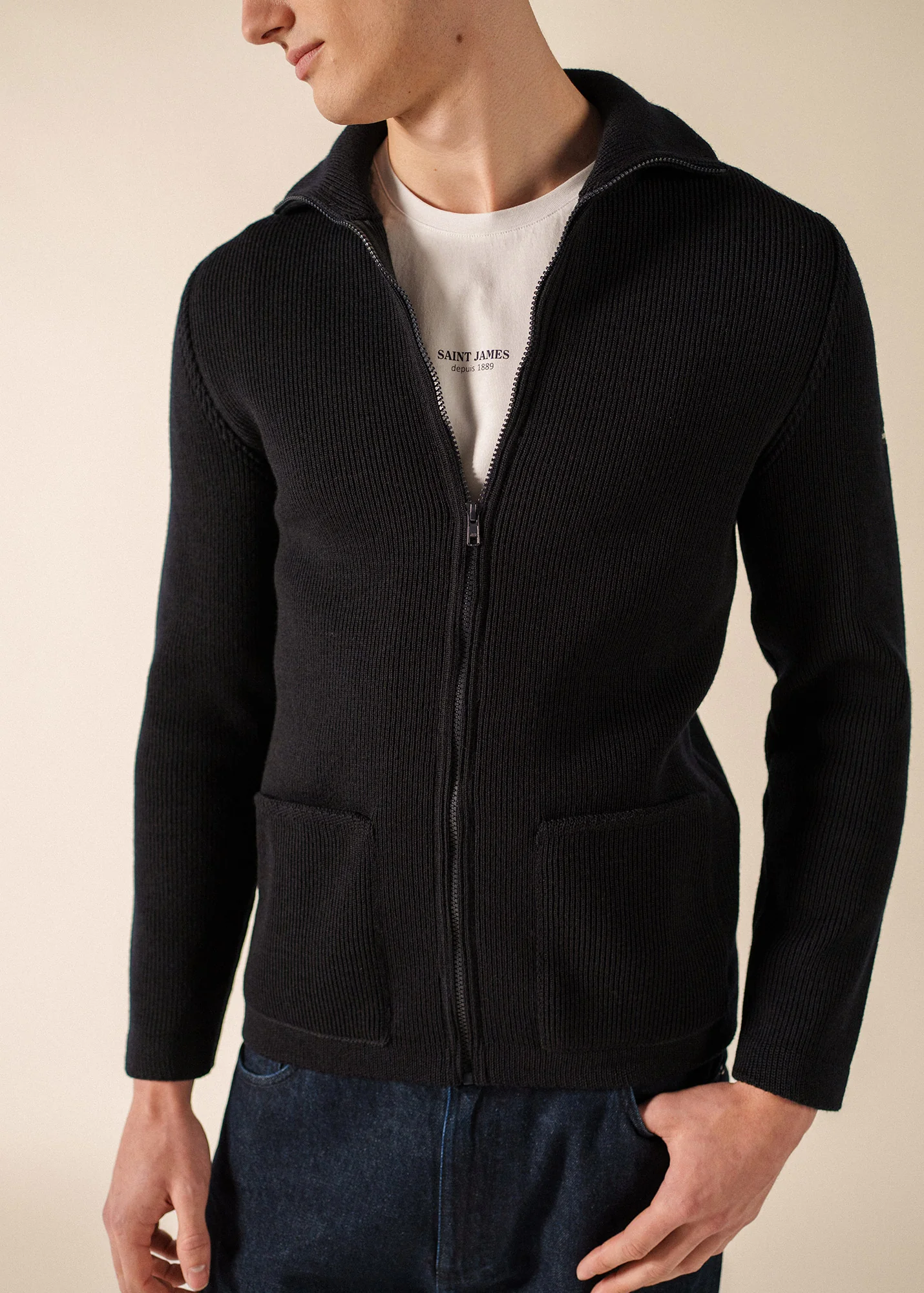 Quiberon jacket (NAVY) - Image 4