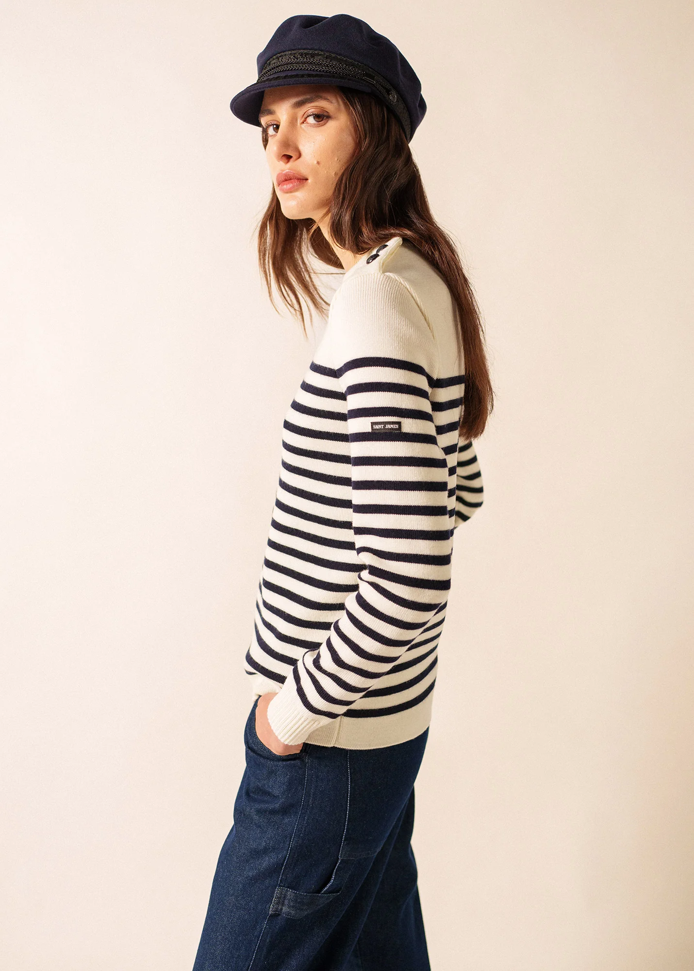 Sailor cap (NAVY) - Image 4