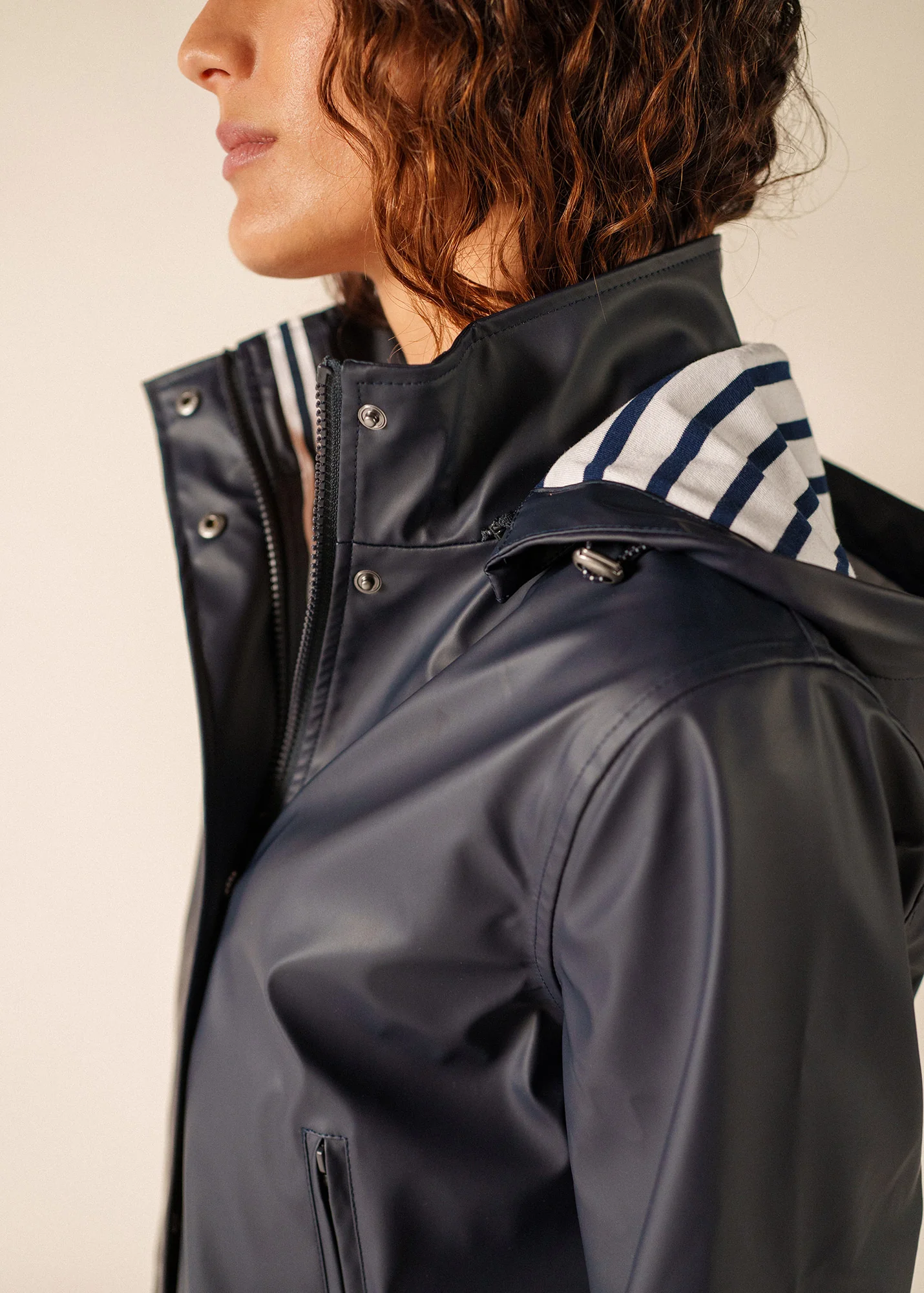 Ste Morgane raincoat (MARINE) - Image 3