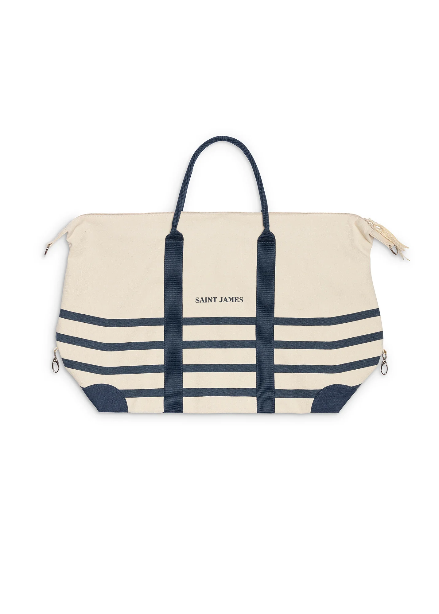 Weekender bag (ECRU/MARINE) - Image 4