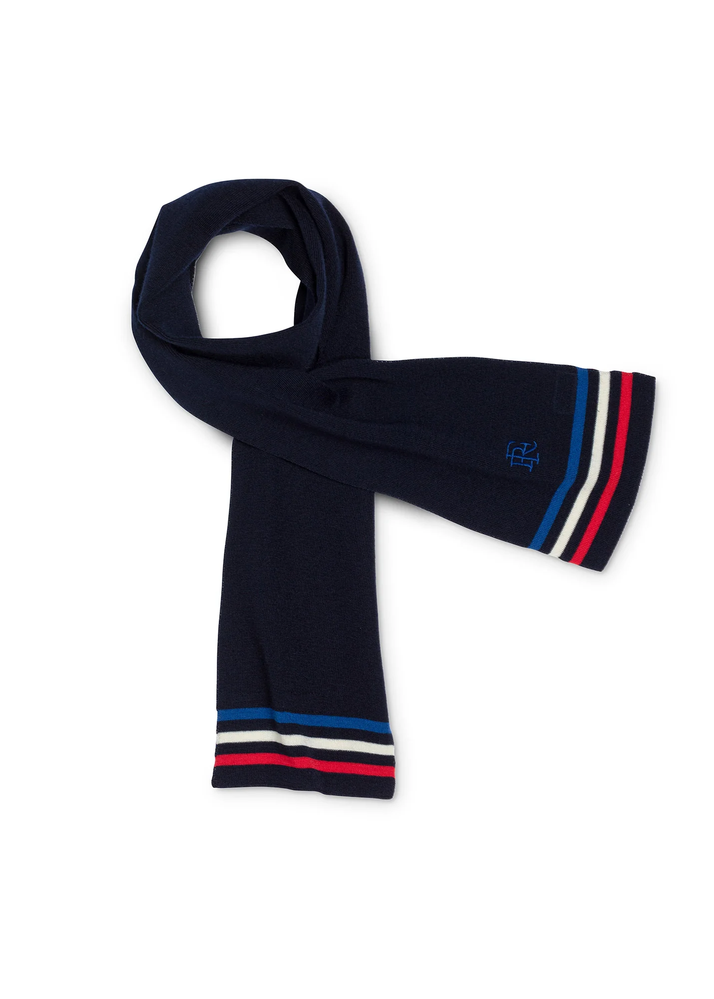 Tricolour scarf x l'Elysée (MARINE) - Image 3